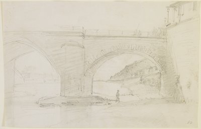 Een brug, 1858 door James Abbott McNeill Whistler
