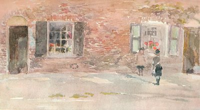 Een Studie, naar de Schets in Aquarel door J McNeill Whistler, c1880s 1903-1904 door James Abbott McNeill Whistler