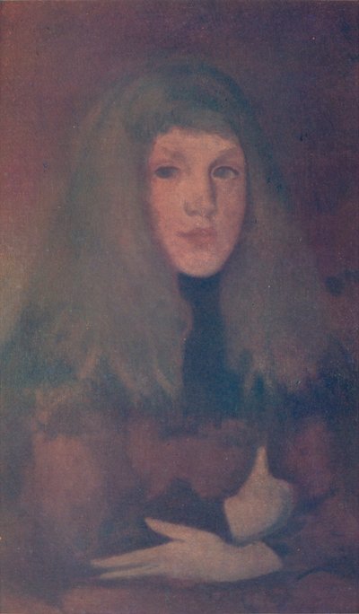 Een studie in roze en bruin, ca. 1884, 1904 door James Abbott McNeill Whistler