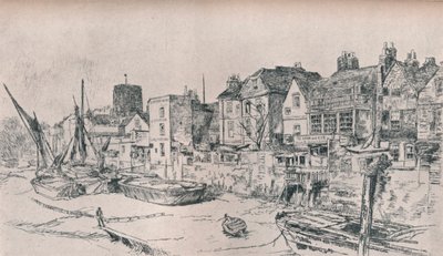 Adam en Eva: Oud Chelsea, 1879 door James Abbott McNeill Whistler