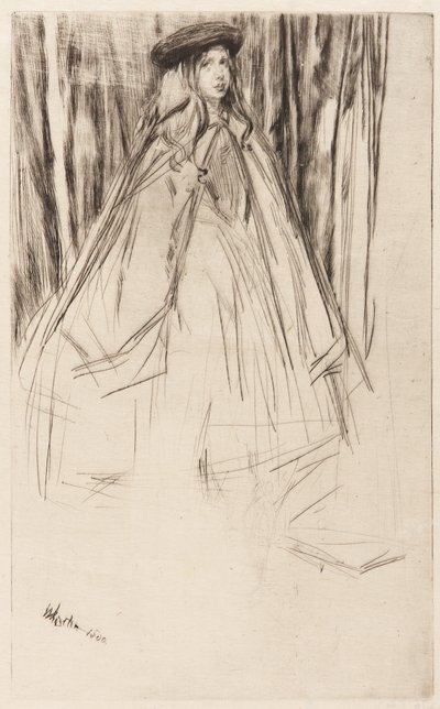 Annie Haden, 1860 door James Abbott McNeill Whistler