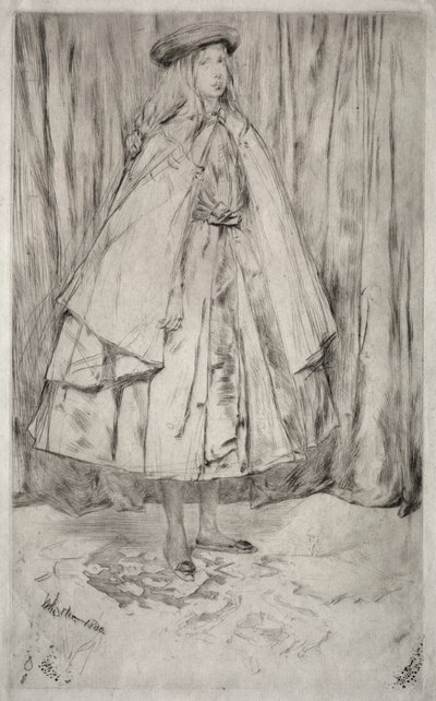 Annie Haden, 1860 door James Abbott McNeill Whistler