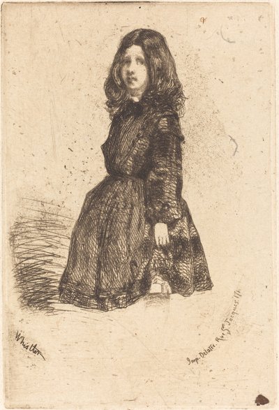 Annie door James Abbott McNeill Whistler