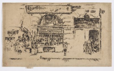 Atelier de Bijouterie, ca. 1892-93 door James Abbott McNeill Whistler