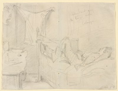 Wachten tot de was droogt! Keulen, 1858 door James Abbott McNeill Whistler