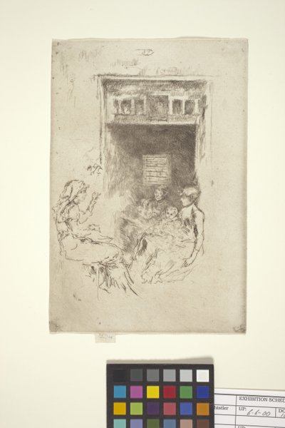 Kralenrijgers door James Abbott McNeill Whistler