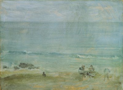 Aan de kust, St. Ives door James Abbott McNeill Whistler