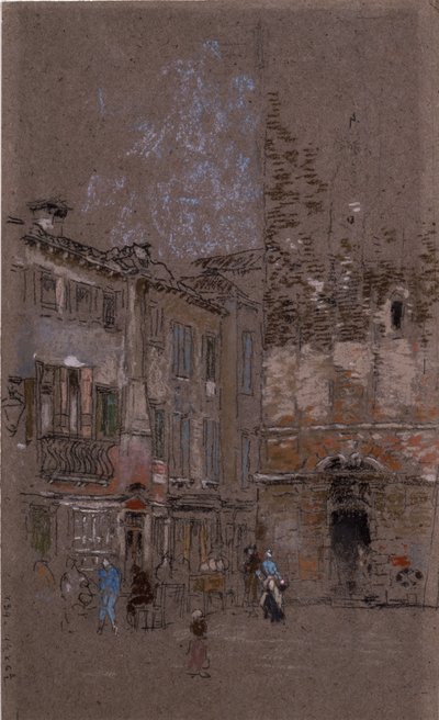 Campanile Santa Margherita, 1879-80 door James Abbott McNeill Whistler