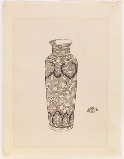 Cilindrische pot door James Abbott McNeill Whistler