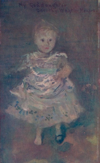 Dorothy Menpes, ca. 1885, 1904 door James Abbott McNeill Whistler
