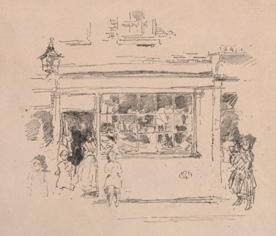 Drury Lane Rags, 1888 door James Abbott McNeill Whistler