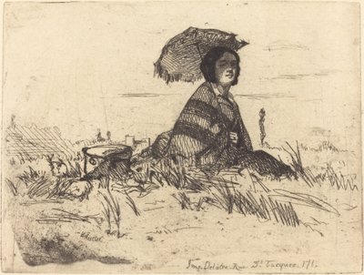 En Plein Soleil door James Abbott McNeill Whistler