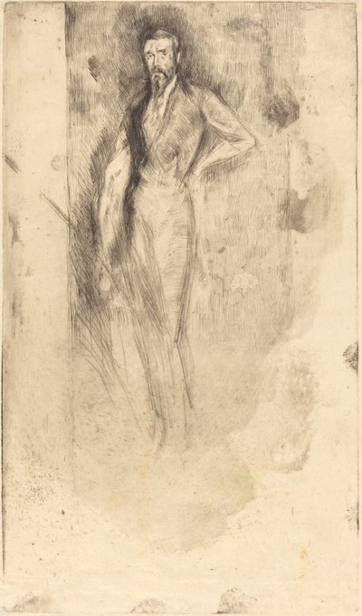 F. R. Leyland, ca. 1870-1873 door James Abbott McNeill Whistler