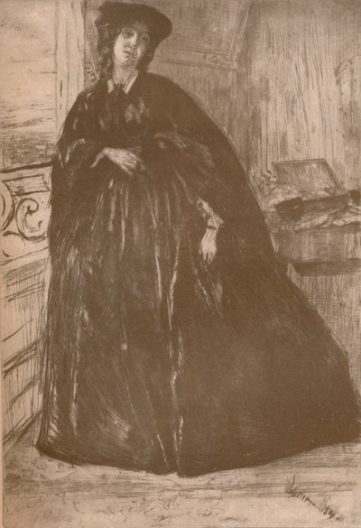 Finette door James Abbott McNeill Whistler