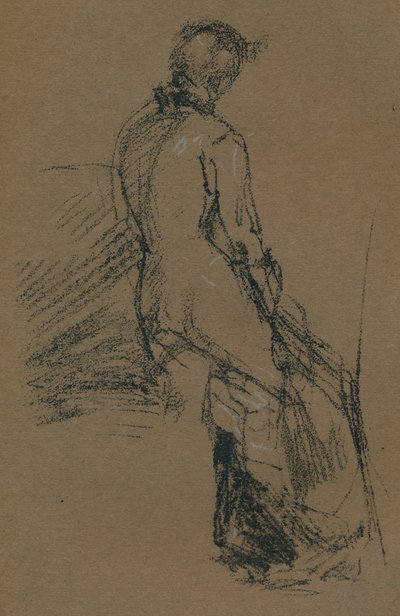 Vormstudie, ca. 1868 door James Abbott McNeill Whistler