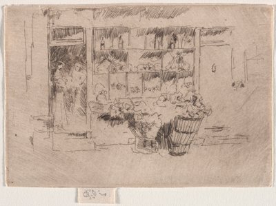 Fruitwinkel door James Abbott McNeill Whistler