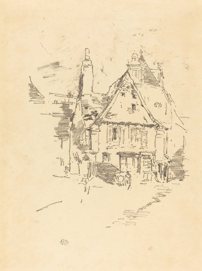 Geveldaken door James Abbott McNeill Whistler