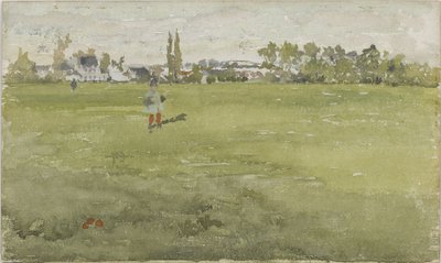 Groen en Zilver: Beaulieu, Touraine door James Abbott McNeill Whistler