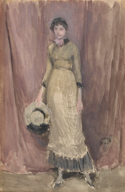 Harmonie in Violet en Amber, 1883-1884 door James Abbott McNeill Whistler