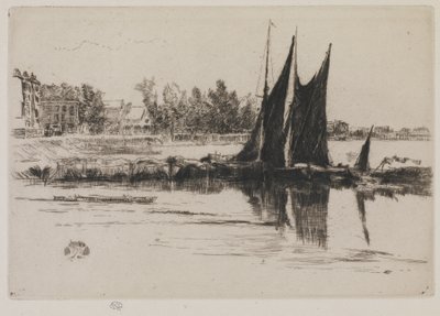 Hurlingham, 1859 door James Abbott McNeill Whistler