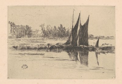 Hurlingham, 1879 door James Abbott McNeill Whistler