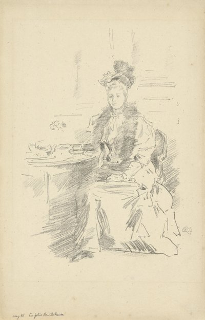 La Jolie New-Yorkaise door James Abbott McNeill Whistler