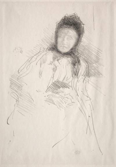 Lady Haden, 1895 door James Abbott McNeill Whistler