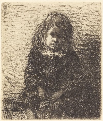 Kleine Arthur door James Abbott McNeill Whistler