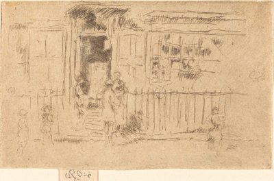 Kleine Stappen, Chelsea door James Abbott McNeill Whistler