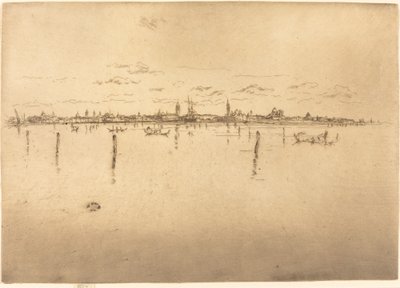 Klein Venetië door James Abbott McNeill Whistler