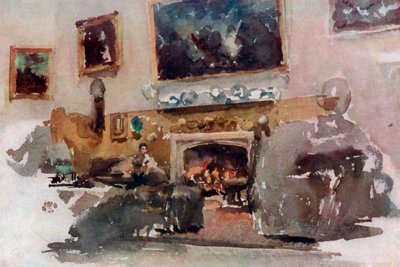 Moreby Hall, ca. 1883 door James Abbott McNeill Whistler