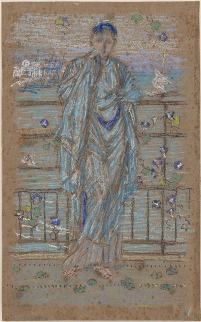 Morgen glories, 1871-1873 door James Abbott McNeill Whistler