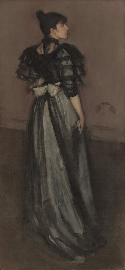 Parelmoer en zilver: De Andalusiër door James Abbott McNeill Whistler