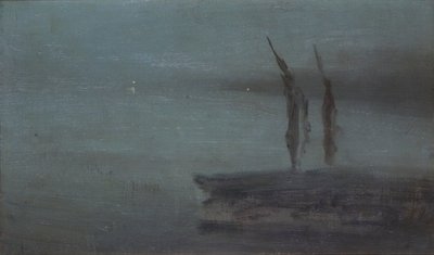 Nocturne door James Abbott McNeill Whistler