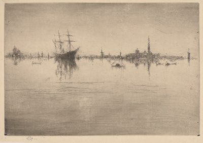 Nocturne, 1879-1880 door James Abbott McNeill Whistler