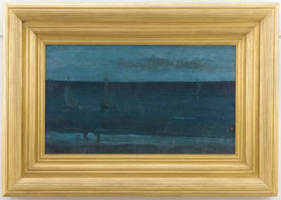 Nocturne: Blauw en Zilver--Bognor door James Abbott McNeill Whistler