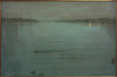 Nocturne: Cremorne Lights door James Abbott McNeill Whistler