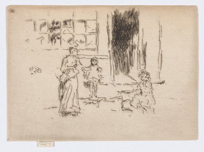Petticoat Lane, ca. 1886-88 door James Abbott McNeill Whistler