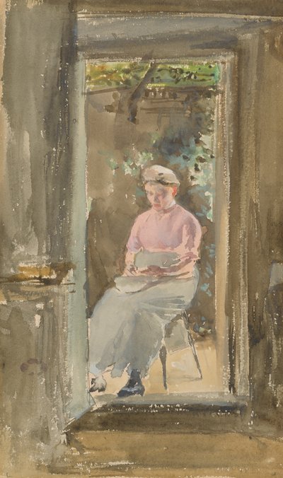 Roze Notitie - Erwten Doppen, 1882-1884 door James Abbott McNeill Whistler