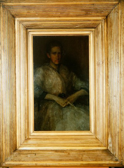 Portret van Ellen Sturgis Hooper, ca. 1890 door James Abbott McNeill Whistler