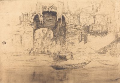 San Biagio door James Abbott McNeill Whistler