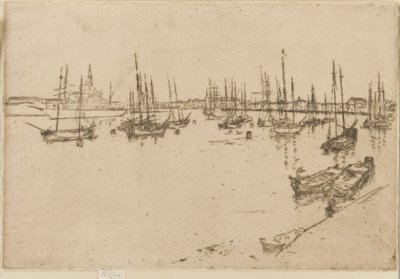 San Giorgio, 1879-1880 door James Abbott McNeill Whistler