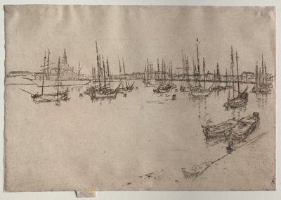 San Giorgio, Venetië door James Abbott McNeill Whistler