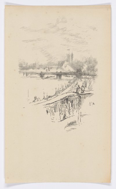 Savooiduiven door James Abbott McNeill Whistler
