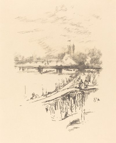 Savooiduiven door James Abbott McNeill Whistler
