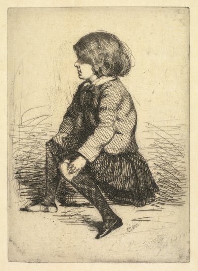 Seymour Haden Jr., Zittend door James Abbott McNeill Whistler