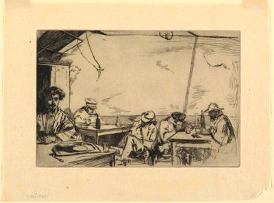 Soep voor drie sous door James Abbott McNeill Whistler