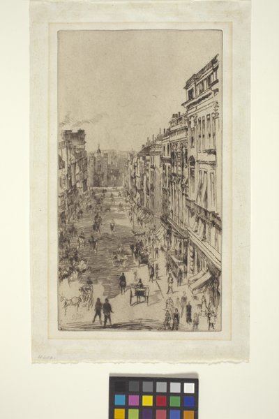 St. James Street door James Abbott McNeill Whistler