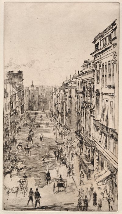 St. James Street door James Abbott McNeill Whistler