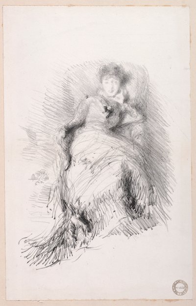 Studie, 1878 door James Abbott McNeill Whistler